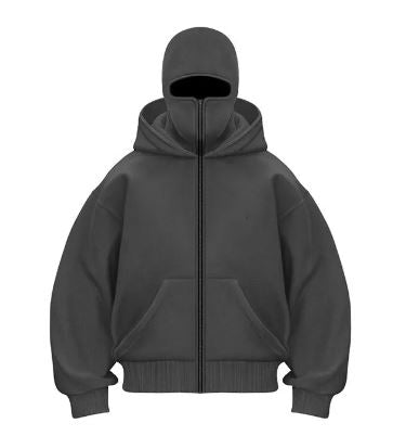 Double Hood Streetwear Hoodie — Bold Style for Every Season