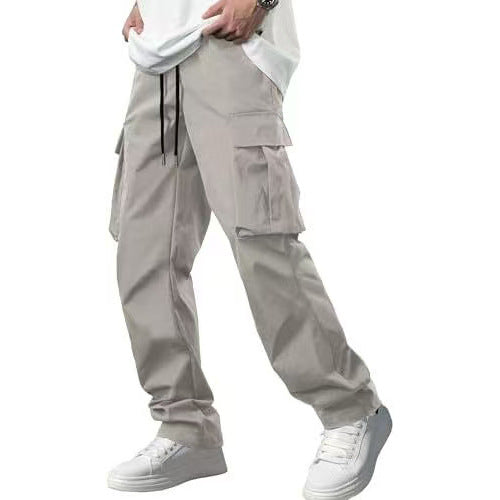 Men's Drawstring Casual Trousers