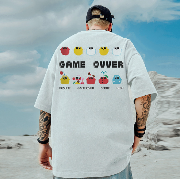 Hip Hop Oversized Bear T-Shirt — Harajuku Streetwear for Men
