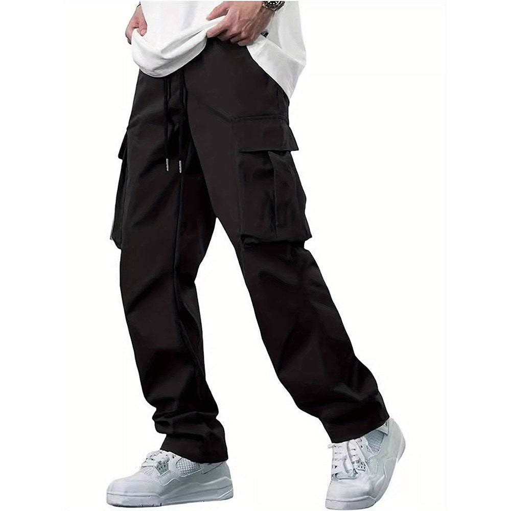 Men's Drawstring Casual Trousers