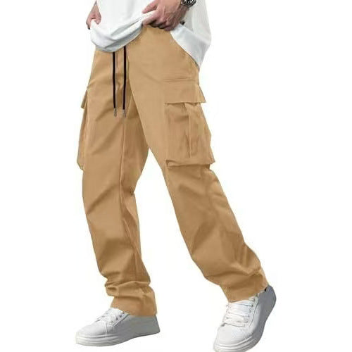 Men's Drawstring Casual Trousers