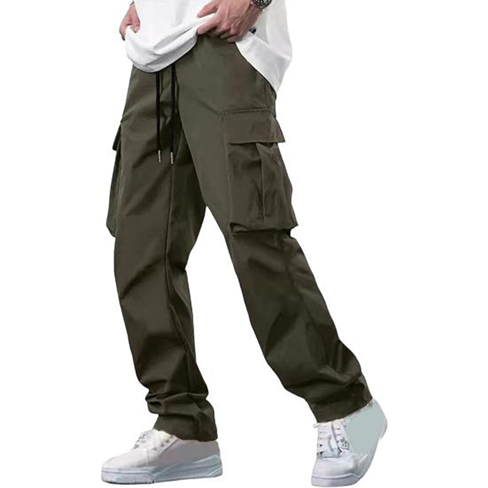 Men's Drawstring Casual Trousers