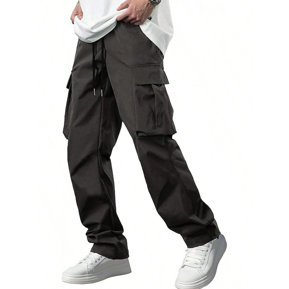 Men's Drawstring Casual Trousers