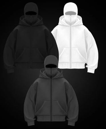 Double Hood Streetwear Hoodie — Bold Style for Every Season