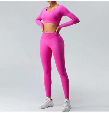 Serenity Open-Back Yoga Jacket — Style Meets Performance