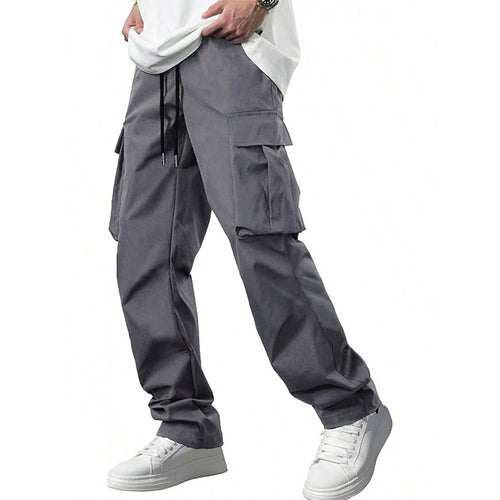 Men's Drawstring Casual Trousers