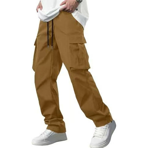 Men's Drawstring Casual Trousers